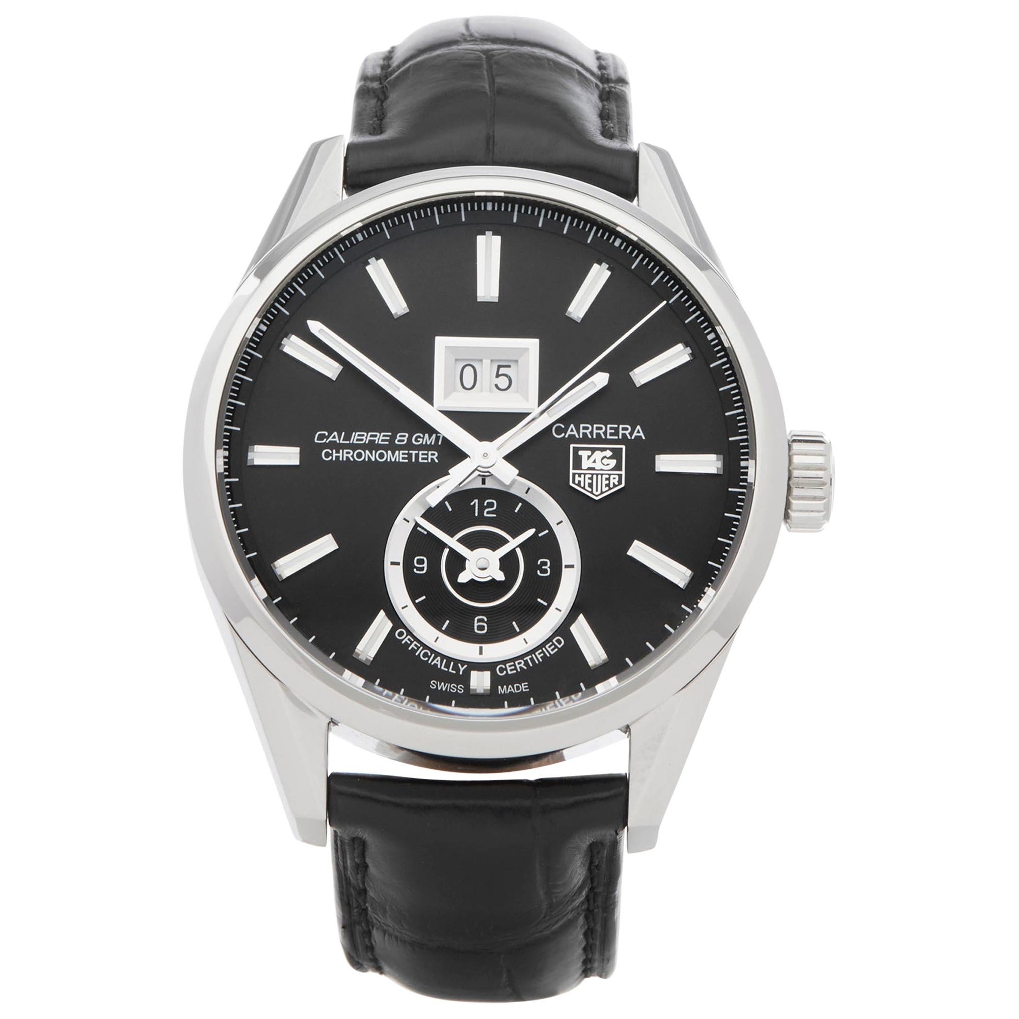 TAG Heuer Calibre 8 Grand Date Stainless Steel WAR510-2