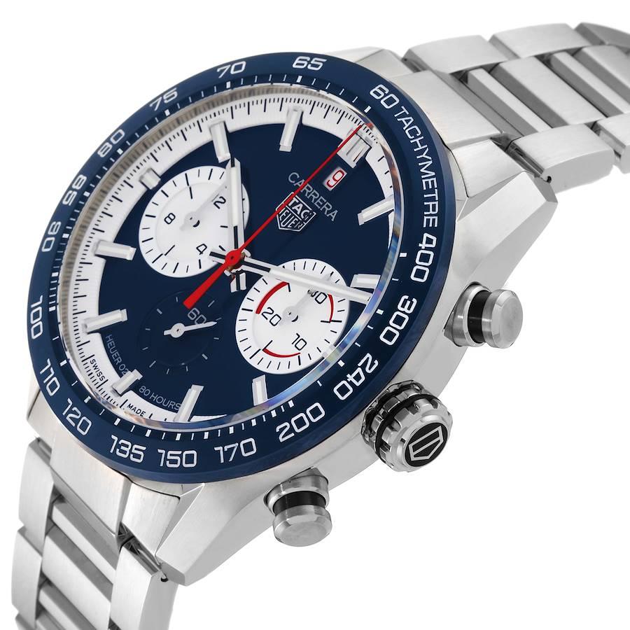 tag heuer chronograph white face
