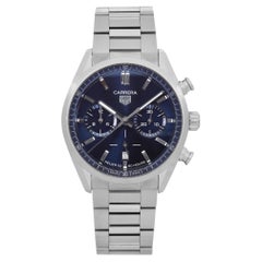 TAG Heuer Carrera Steel Blue Dial Automatic Mens Watch CBN2011.BA0642