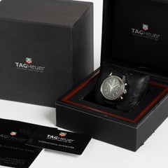 TAG HEUER CARRERA AUTOMATIK CHRONOGRAPH CV2111.FC6182. Box & Papiere.