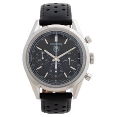 Used TAG HEUER CARRERA AUTOMATIC CHRONOGRAPH CV2111.FC6182. Box & Papers.