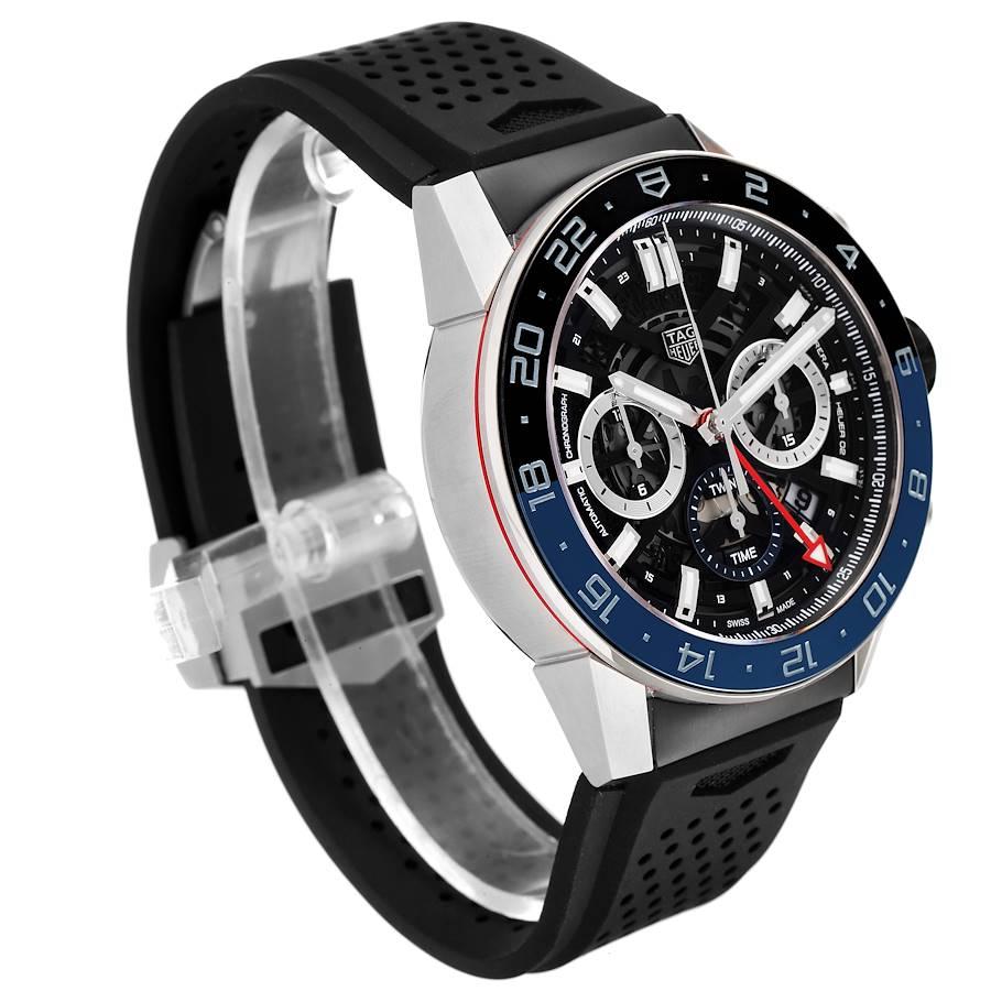 TAG Heuer Carrera Batman Chronograph Herrenuhr CBG2A1Z Ungetragen im Zustand „Hervorragend“ im Angebot in Atlanta, GA