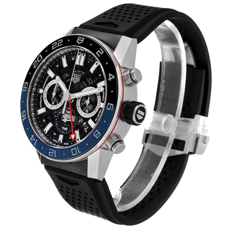 TAG Heuer Carrera Batman Chronograph Herrenuhr CBG2A1Z Ungetragen im Angebot 1