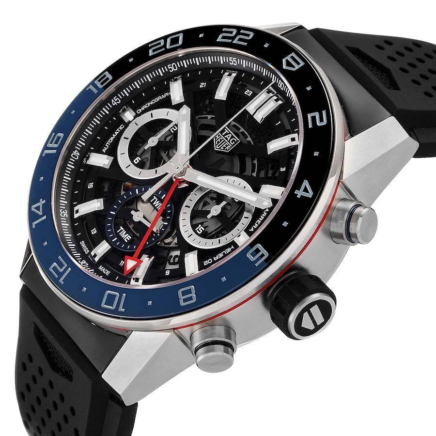 TAG Heuer Carrera Batman Chronograph Herrenuhr CBG2A1Z Ungetragen im Angebot 2