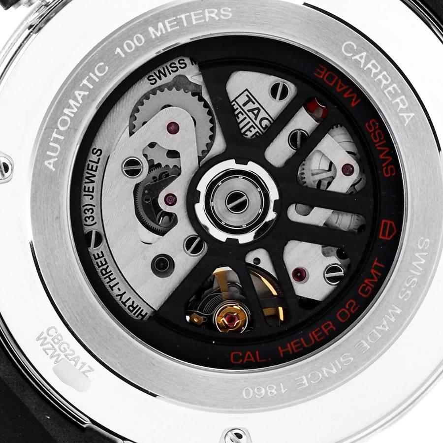 TAG Heuer Carrera Batman Chronograph Herrenuhr CBG2A1Z Ungetragen im Angebot 3