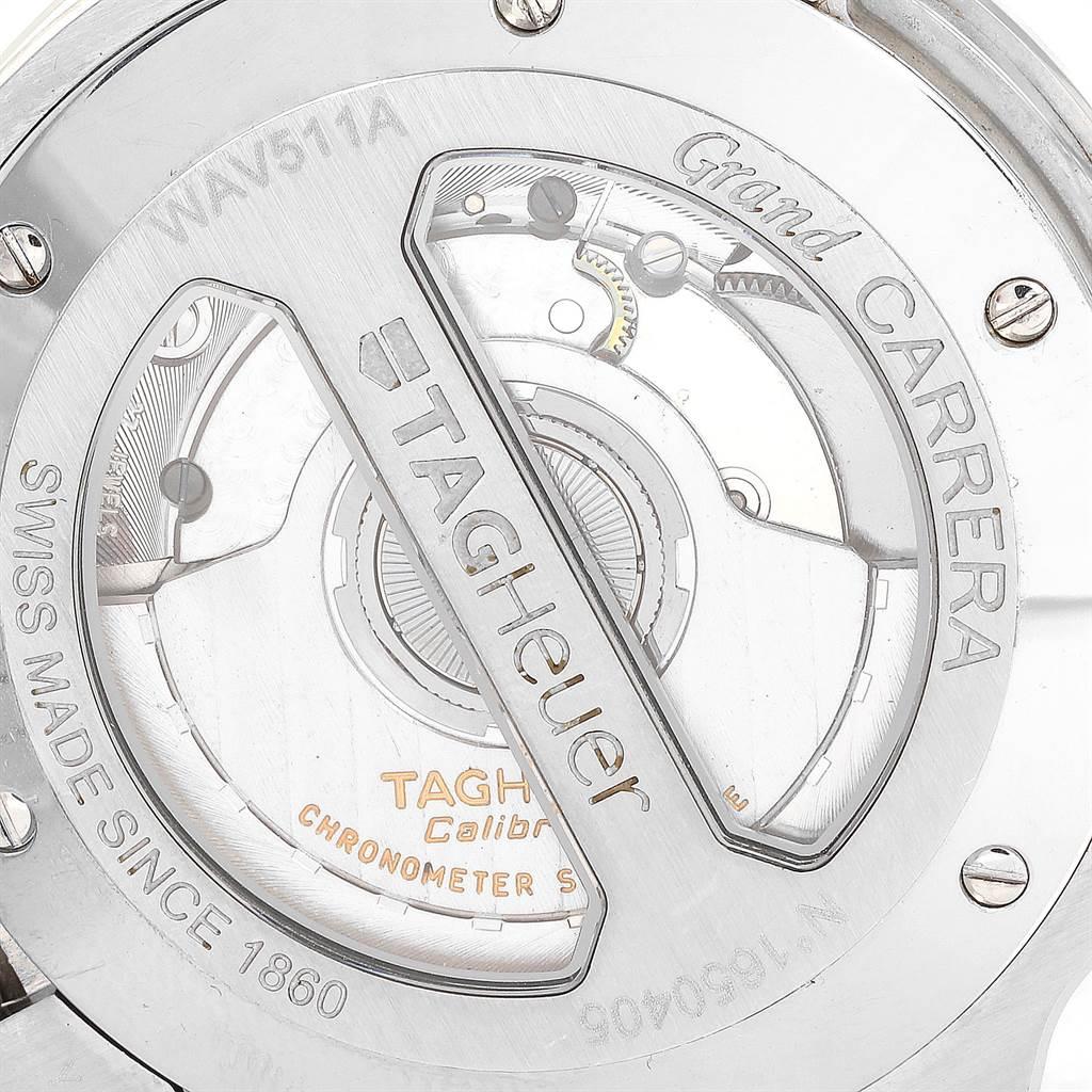 Men's TAG Heuer Carrera Black Dial Automatic Men’s Watch WAV511A
