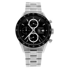 TAG Heuer Carrera Black on Black Steel Automatic Men's Watch CV2010.BA0794