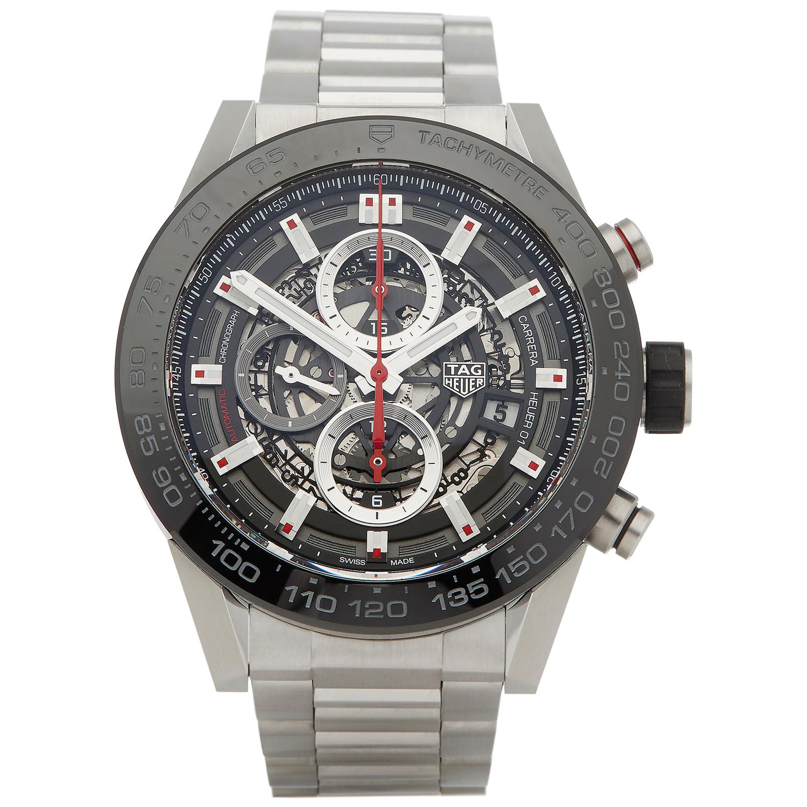 TAG Heuer Carrera Calibre 1 Stainless Steel CAR2A1W-0