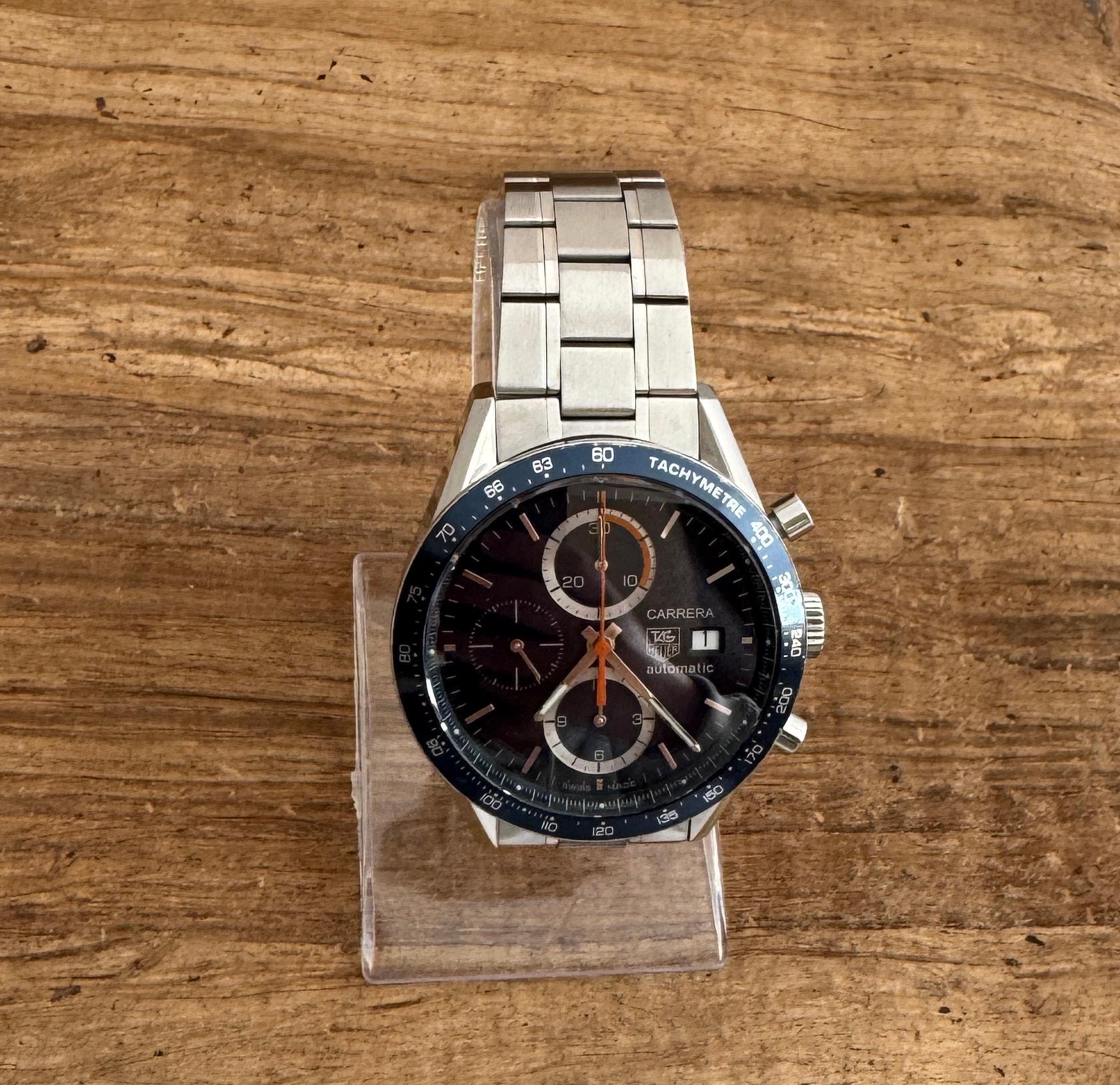 TAG Heuer Carrera Calibre 16 CV2015 Stainless Steel Watch 6