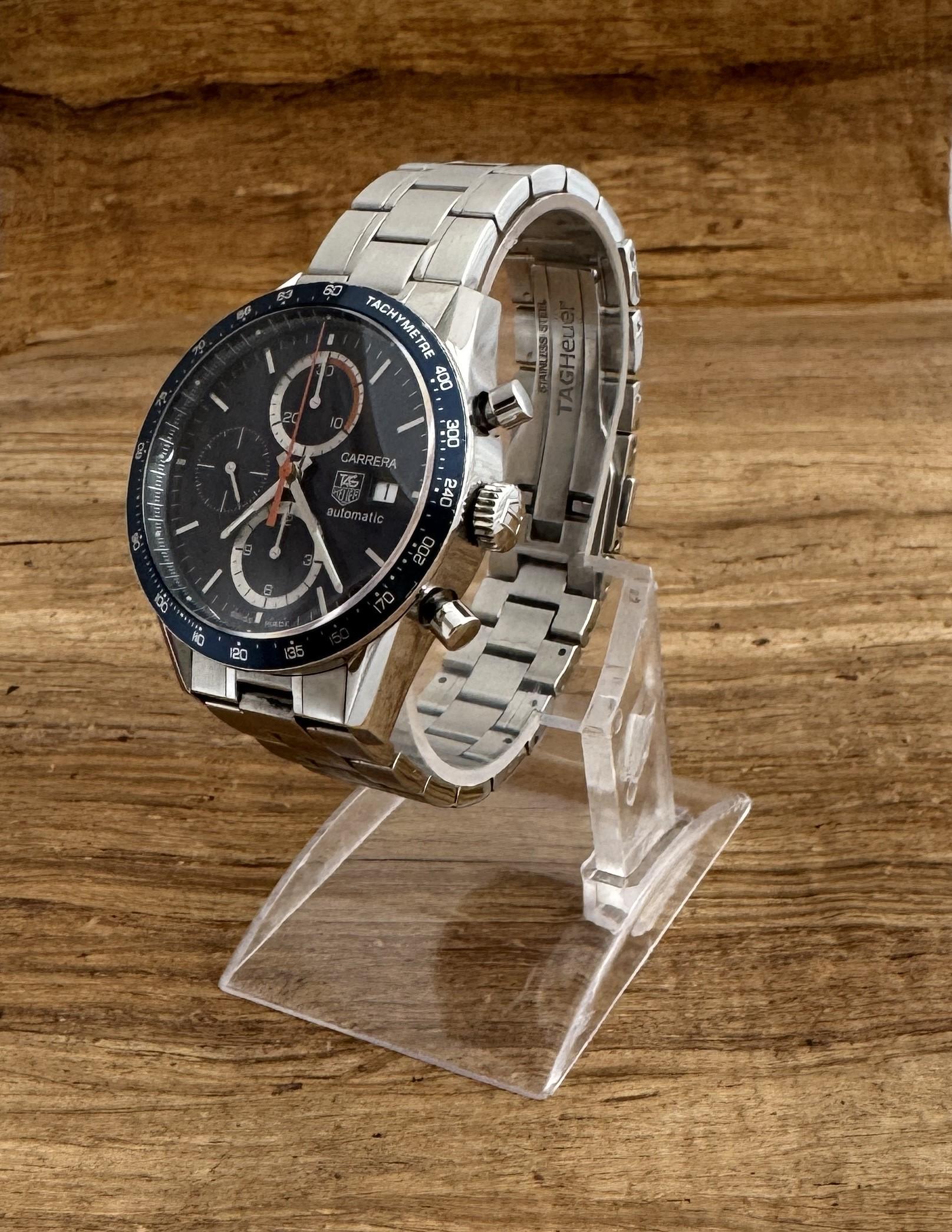 TAG Heuer Carrera Calibre 16 CV2015 Stainless Steel Watch 5