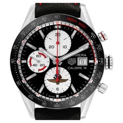 Tag Heuer Carrera Calibre 16 Indy 500 Montre pour hommes en acier édition limitée