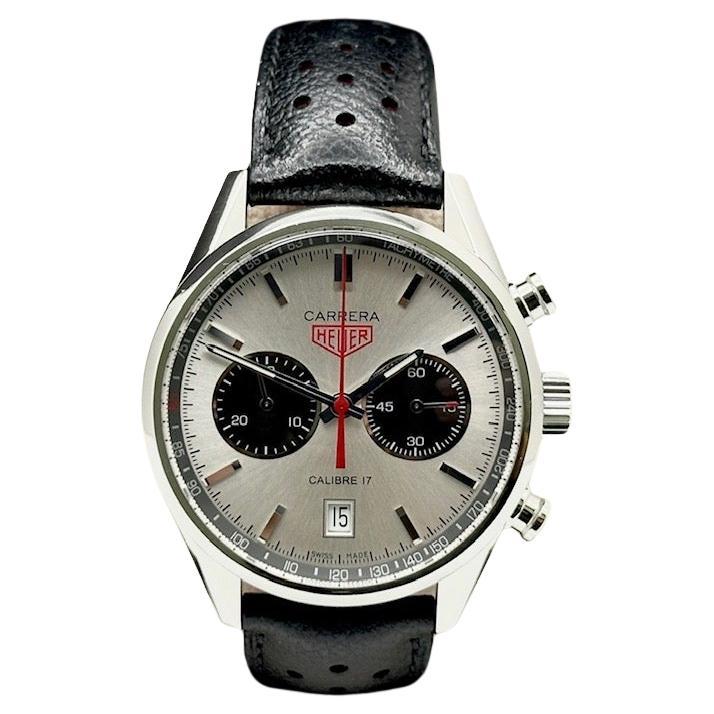 Tag Heuer Carrera Calibre 17 Jack Heuer CV2119.FC6310 41mm Acier Boîte Papier