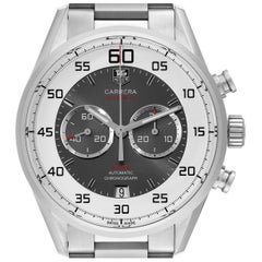 Tag Heuer Carrera Calibre 36 Flyback Steel Montre pour hommes CAR2B11 Boîte Card