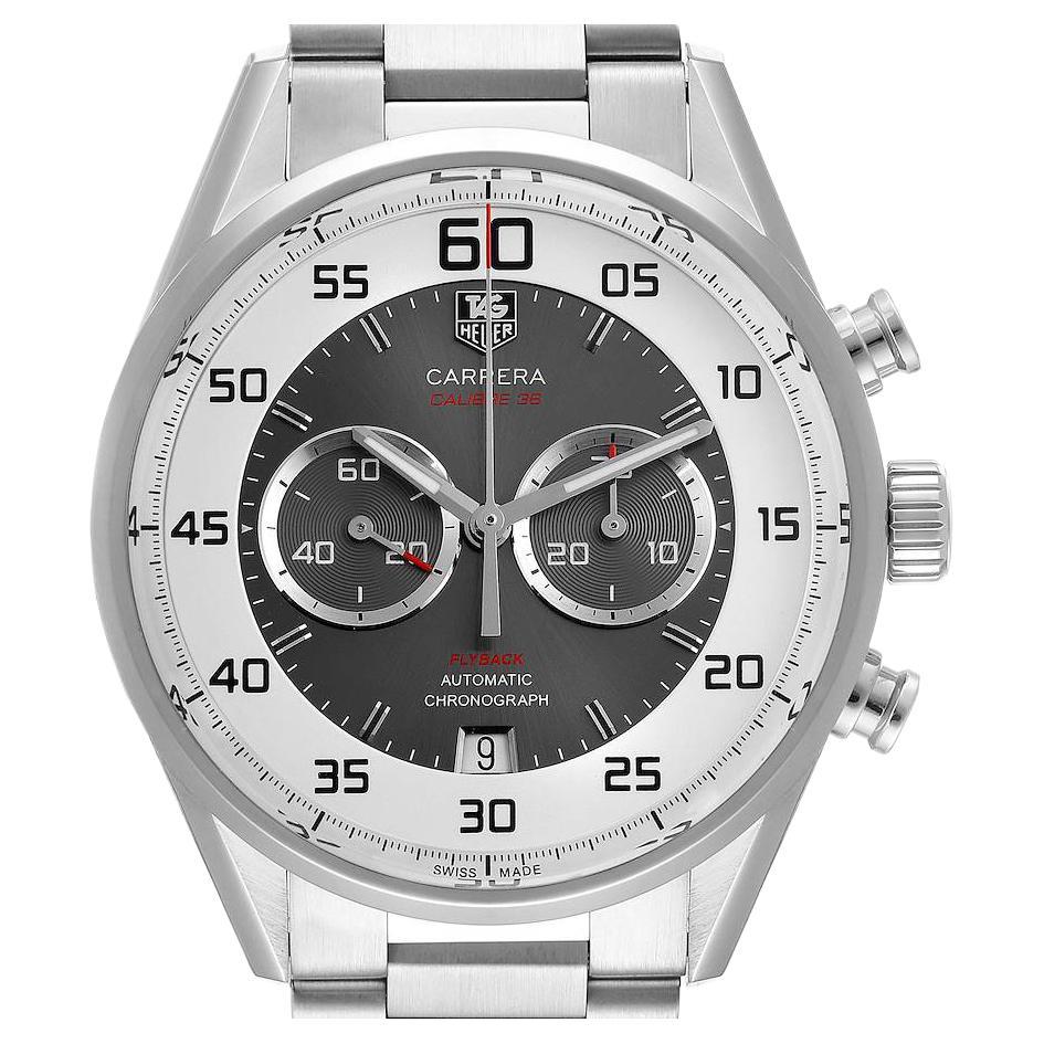 Tag Heuer Carrera Calibre 36 Flyback Steel Montre pour hommes