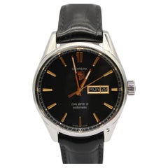 Tag Heuer Carrera Calibre 5 WAR201C  41mm  Black Dial  Full Set