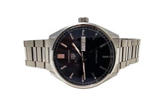 TAG Heuer Carrera Calibre 5 WBN2012 Blue Dial Automatic Watch Never Worn #25598