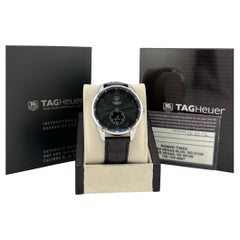 TAG Heuer Carrera Calibre 6 WAS2110.FC6180 39 mm Esfera negra Recibo de papel