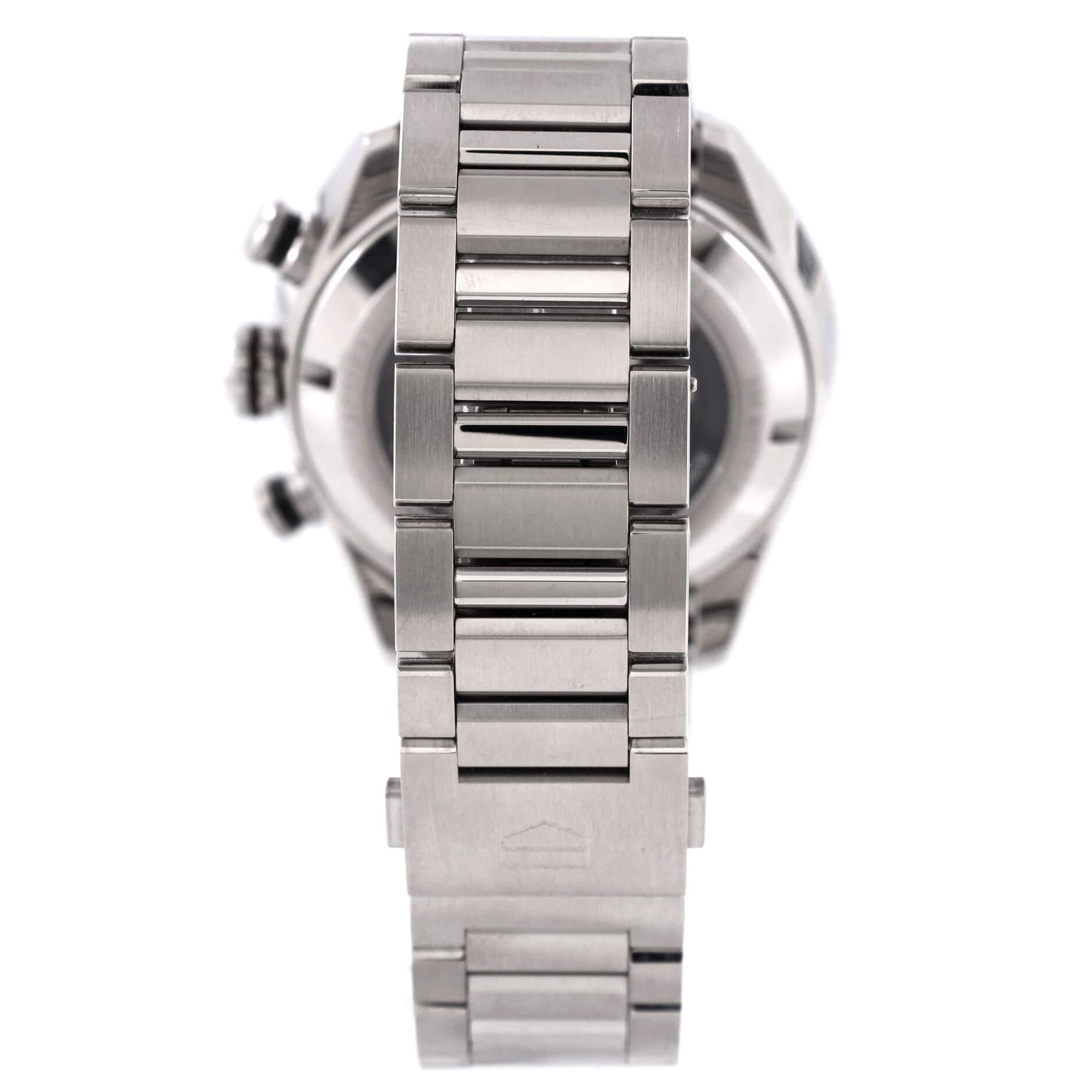 Tag Heuer Carrera Kaliber Heuer 02 Chronograph Automatikuhr Edelstahl 1