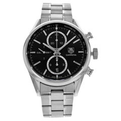 TAG Heuer Carrera CAR2110.BA0720 Black Dial Stainless Steel Automatic Mens Watch