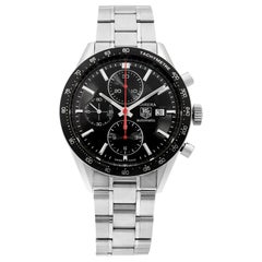 TAG Heuer Carrera Chrono Black Dial Steel Automatic Men's Watch CV2014.BA0794