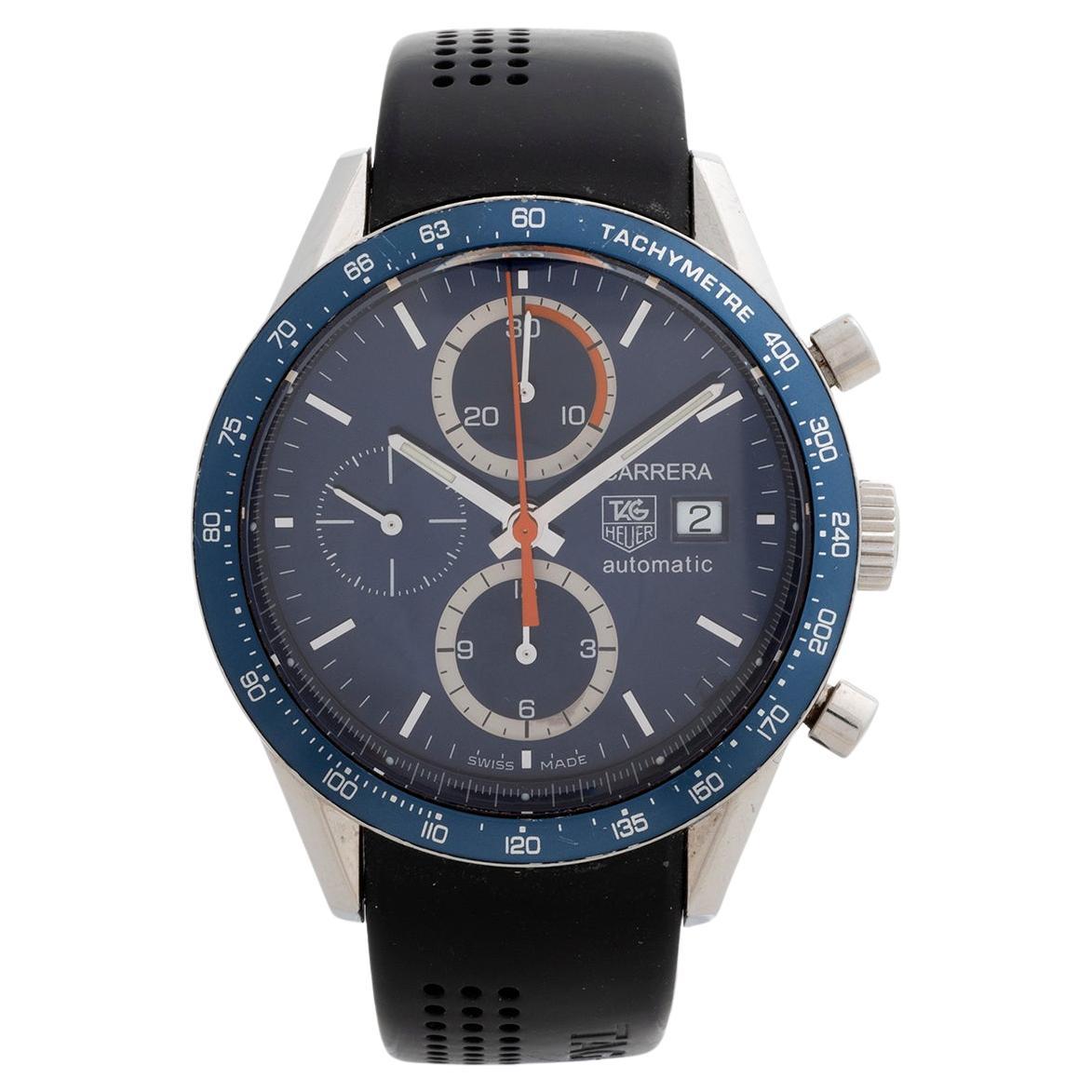 TAG Heuer Montre-bracelet Carrera Chronos Ref CV2015-1. Mouvement Auto Cal 16, c2010