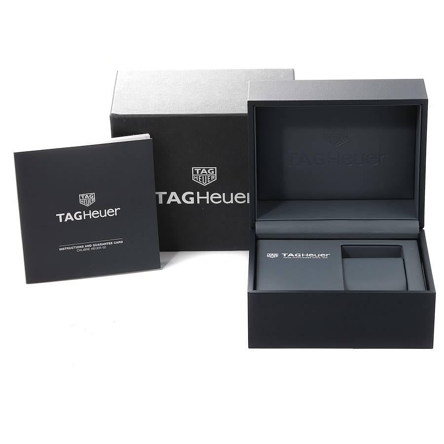 Tag Heuer Carrera Chronograph 39mm Perlmutt Zifferblatt Herrenuhr CV2115 5