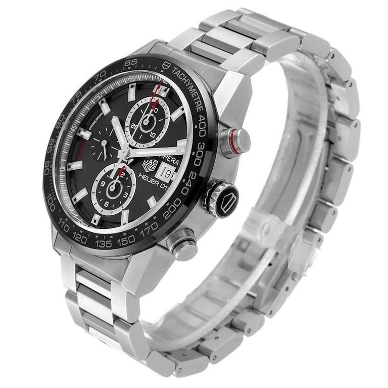 Boîte/écrin TAG Heuer Carrera Vintage Marron Pour Montre - Occasion, En Plastique