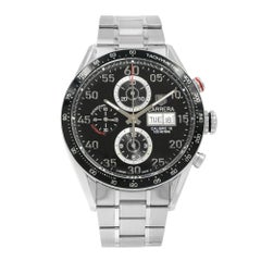 TAG Heuer Carrera Chronograph Day Date Black Dial Automatic Watch CV2A10.BA0796