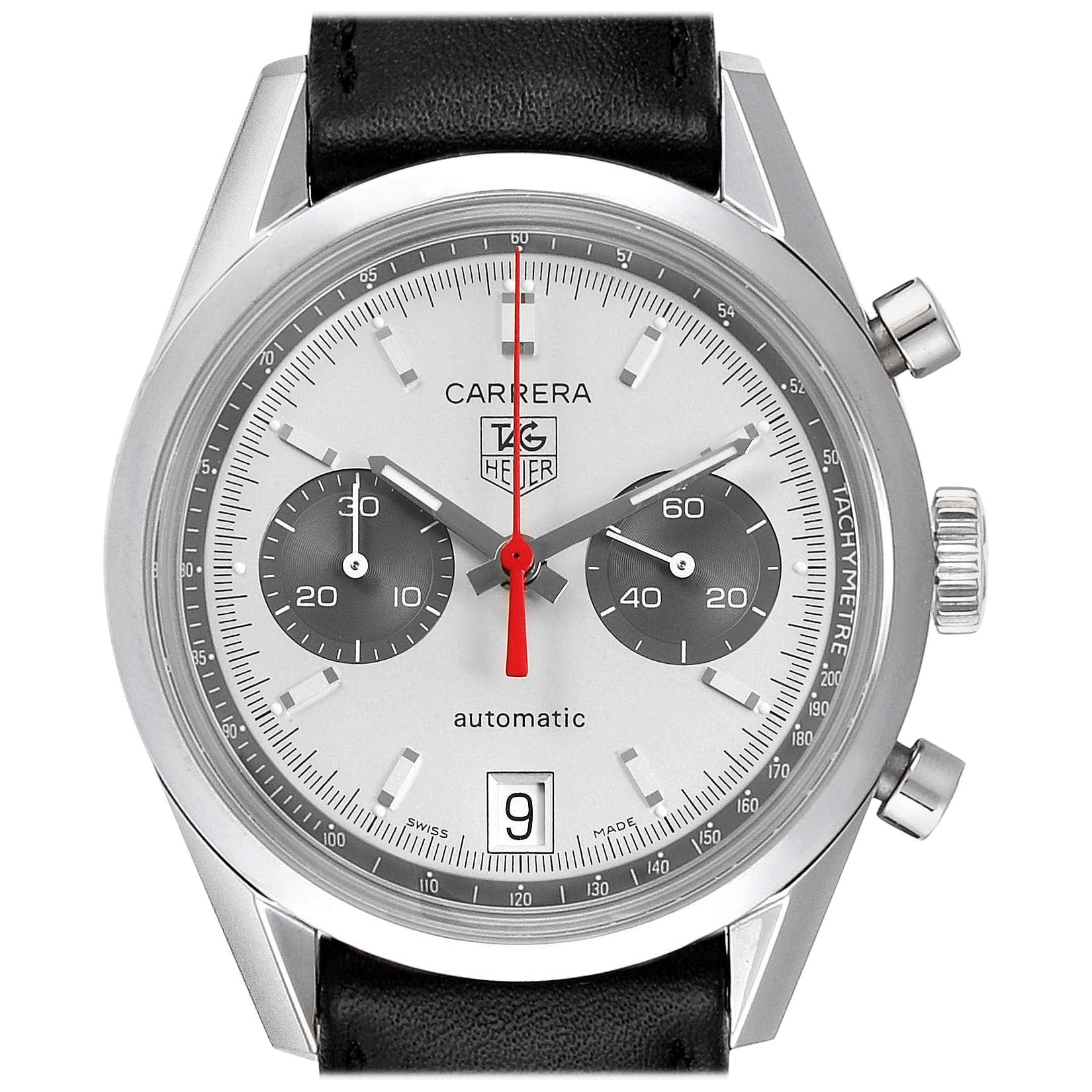 TAG Heuer Carrera Chronograph Limited Edition Men's Watch CV2117 Box Card