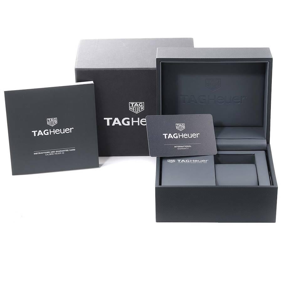 Tag Heuer Carrera Chronograph Stahl Roségold Herrenuhr CBN2A5A Boxkarte im Angebot 6