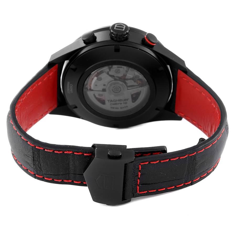 Tag Heuer Carrera Chronograph Titan Herrenuhr CV2A81 Box Card im Angebot 4