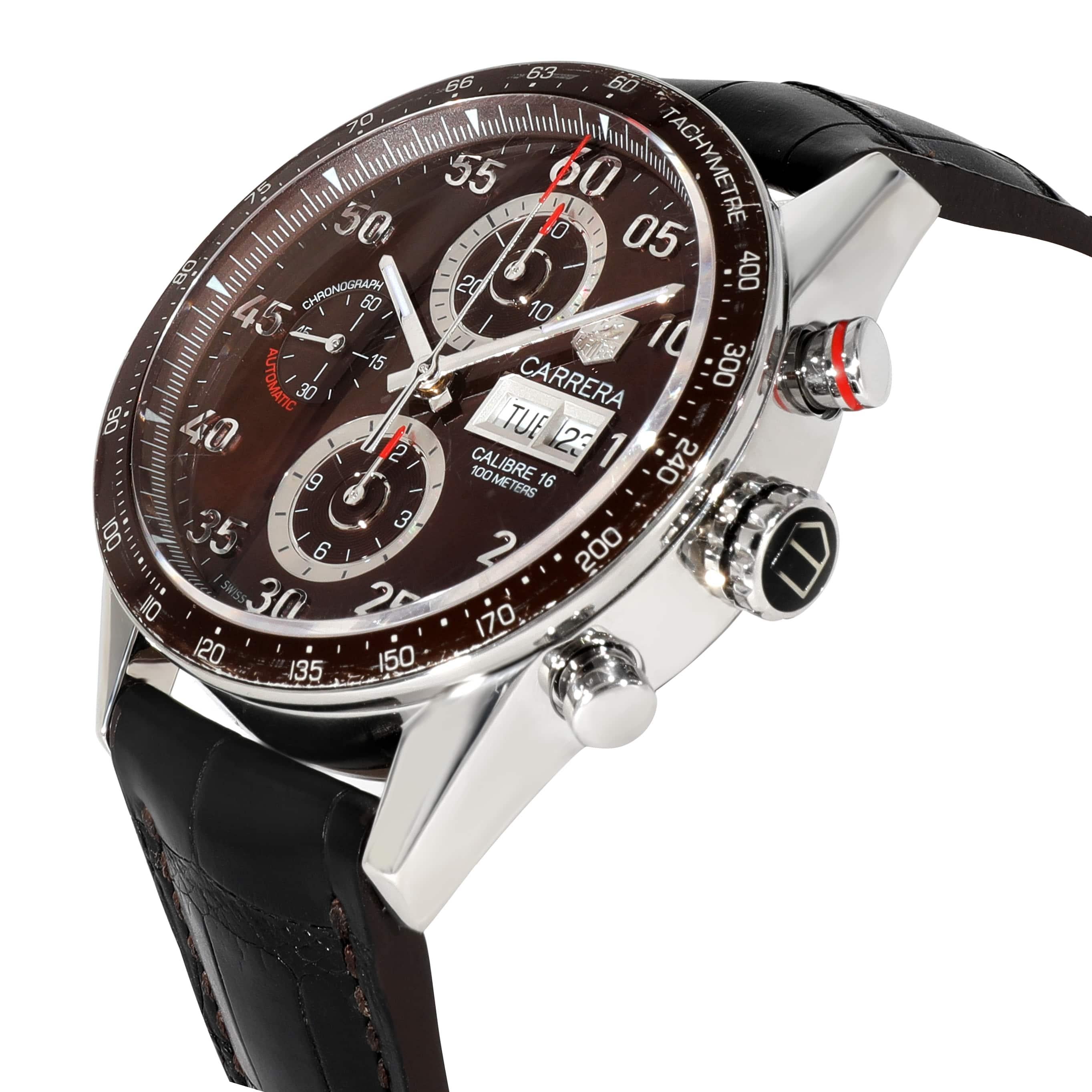 TAG Heuer Carrara CV2A12.FC6236 Men's Watch in Stainless Steel For Sale ...