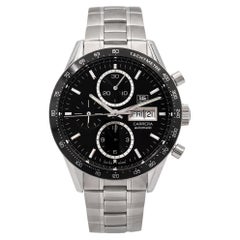 Tag Heuer Carrera Day Date Chronograph Automatic Men's Watch Ref. CV201AG