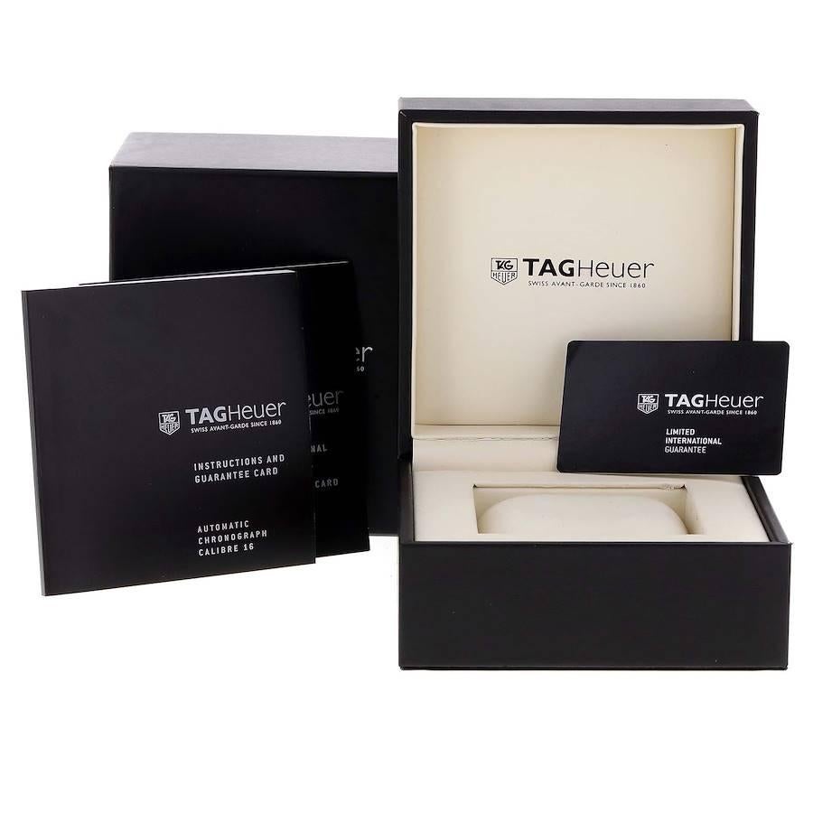 TAG Heuer Carrera Day Date LE Nissan NISMO Mens Watch CV2A82 Box Card For Sale 2