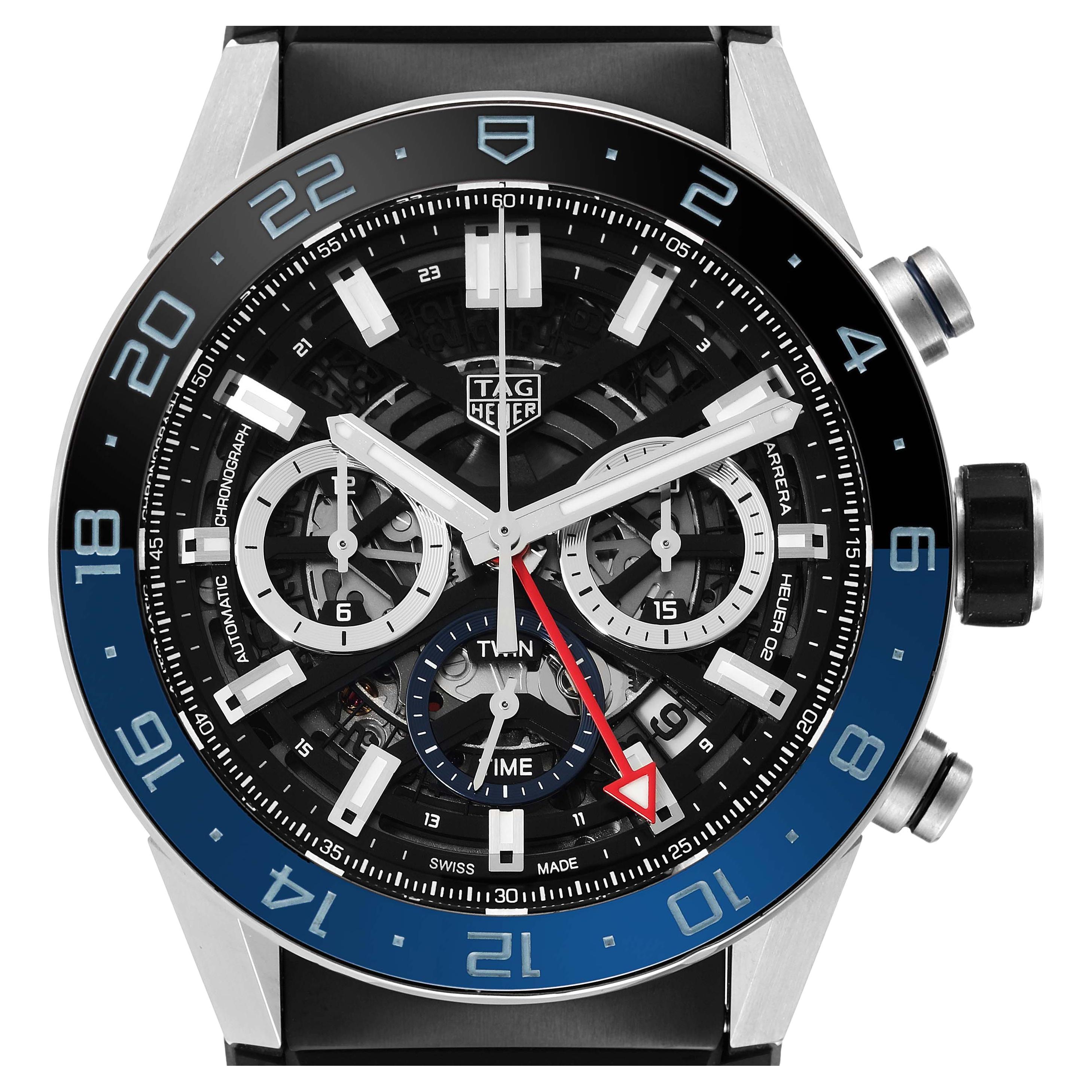 Heuer carrera gmt cheap