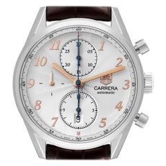 Tag Heuer Carrera Heritage Calibre 16 en acier pour hommes CAS2112