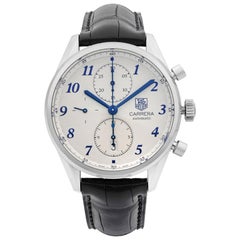 TAG Heuer Carrera Heritage Steel Silver Dial Automatic Mens Watch CAS2111.FC6292