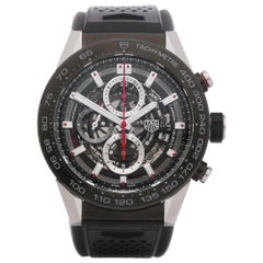 TAG Heuer Carrera Heuer 01 CAR2A1Z Men's Stainless Steel Skeleton Chronograph
