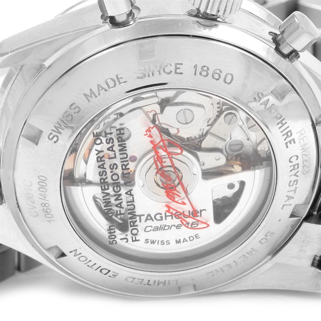 tag heuer carrera fangio special edition