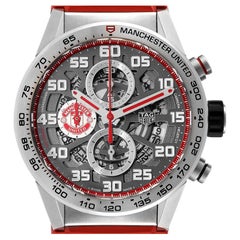 TAG Heuer Carrera Manchester United LE Steel Mens Watch CAR201M