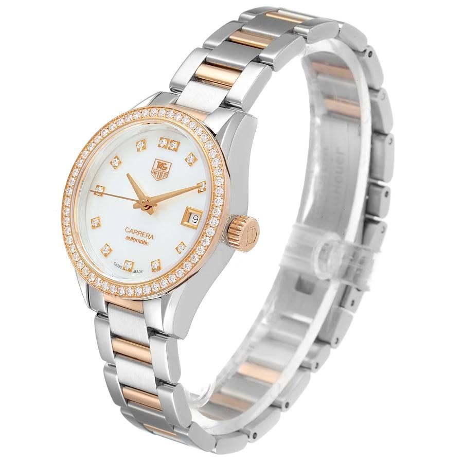 tag heuer carrera womens rose gold