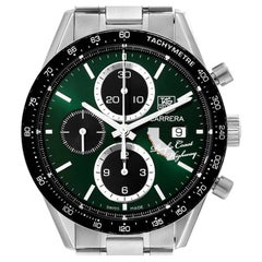 Tag Heuer Carrera Pacific Coast Highway LE Steel Mens Watch CV201N Box Card