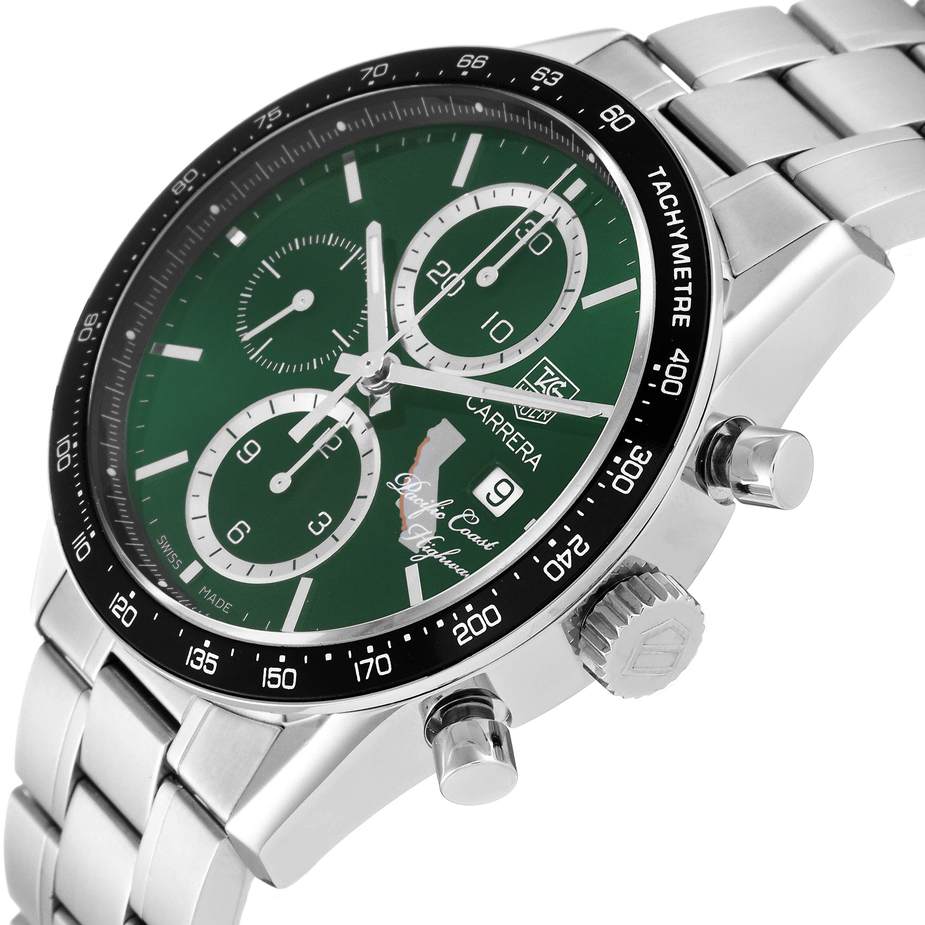 TAG Heuer Montre homme Carrera Pacific Coast Highway Limited Edition Steel en vente 3