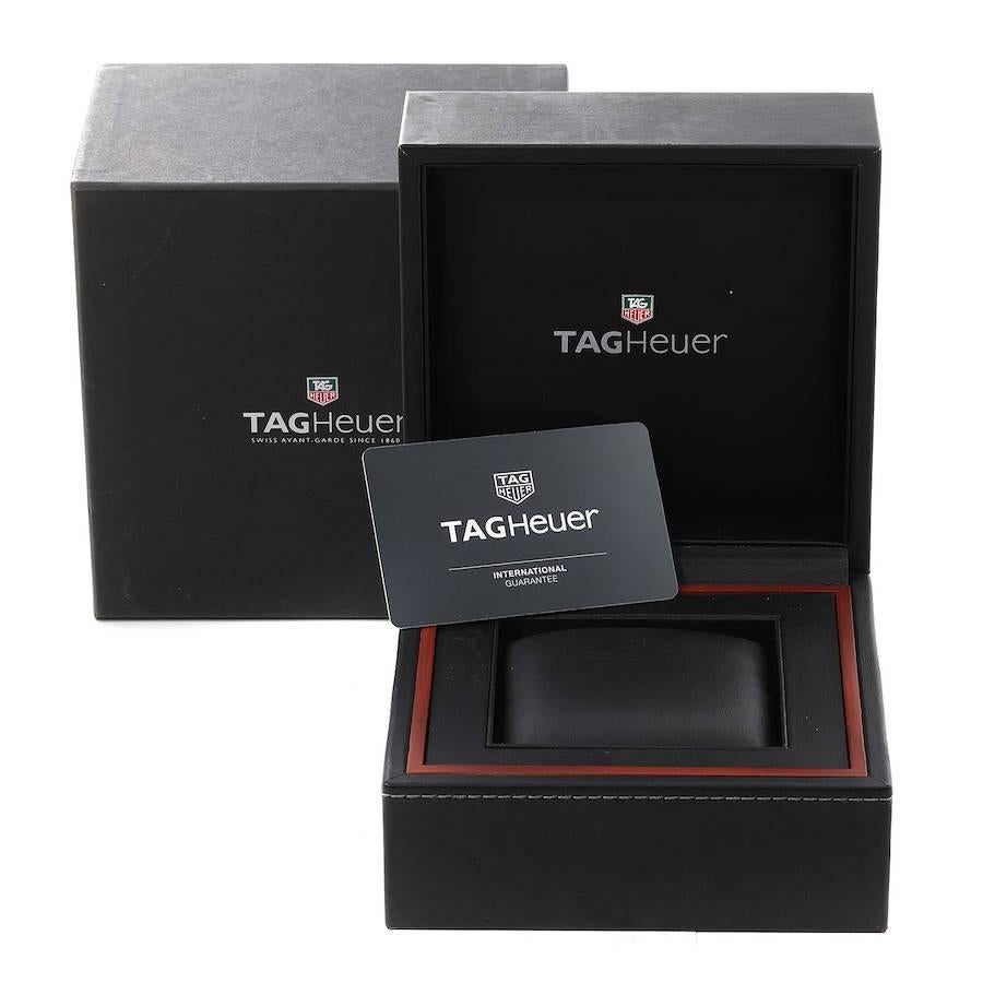 Tag Heuer Carrera Red Bull Racing Steel Mens Watch CAR2A1K Box Card For Sale 3