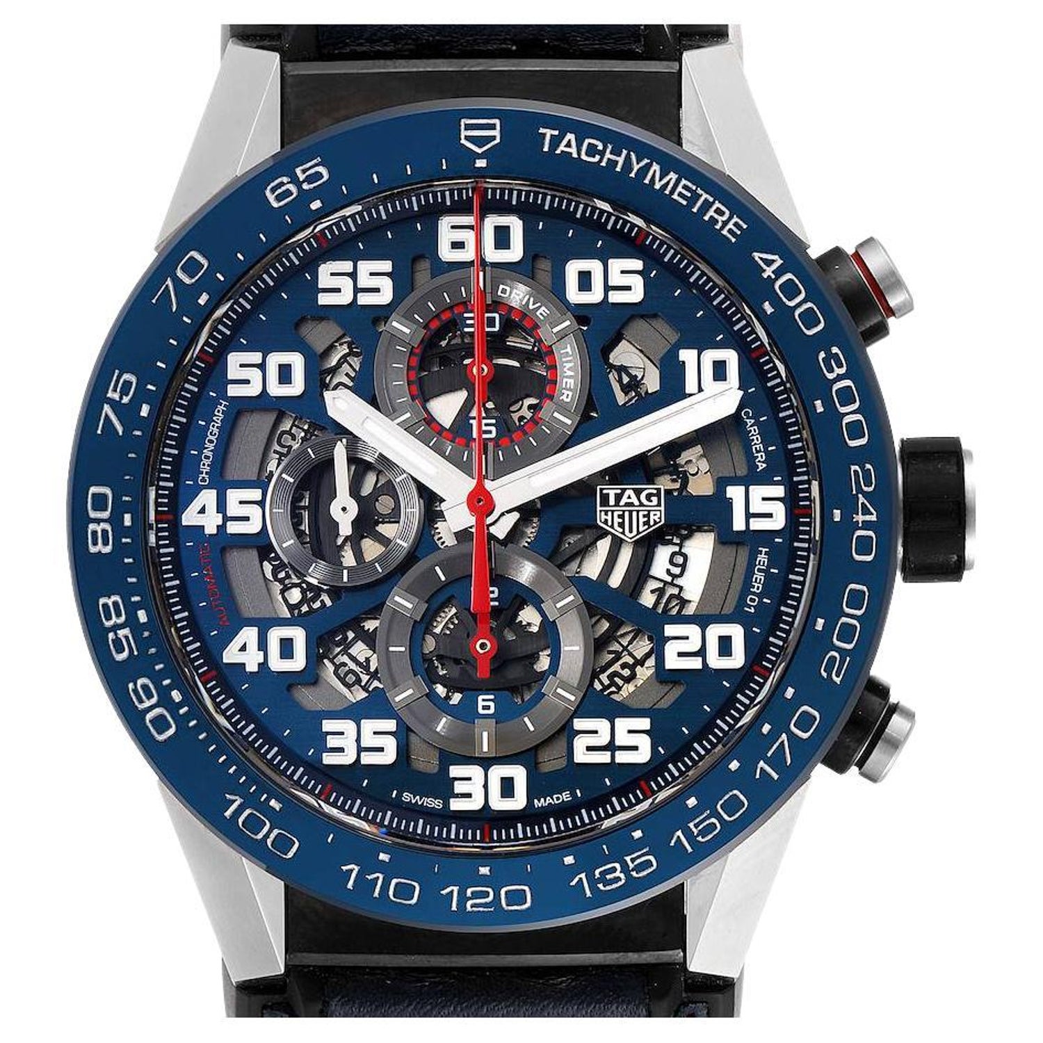 Tag Heuer Carrera Red Bull Racing Steel PVD Mens Watch CAR2A1N Box Card For  Sale at 1stDibs