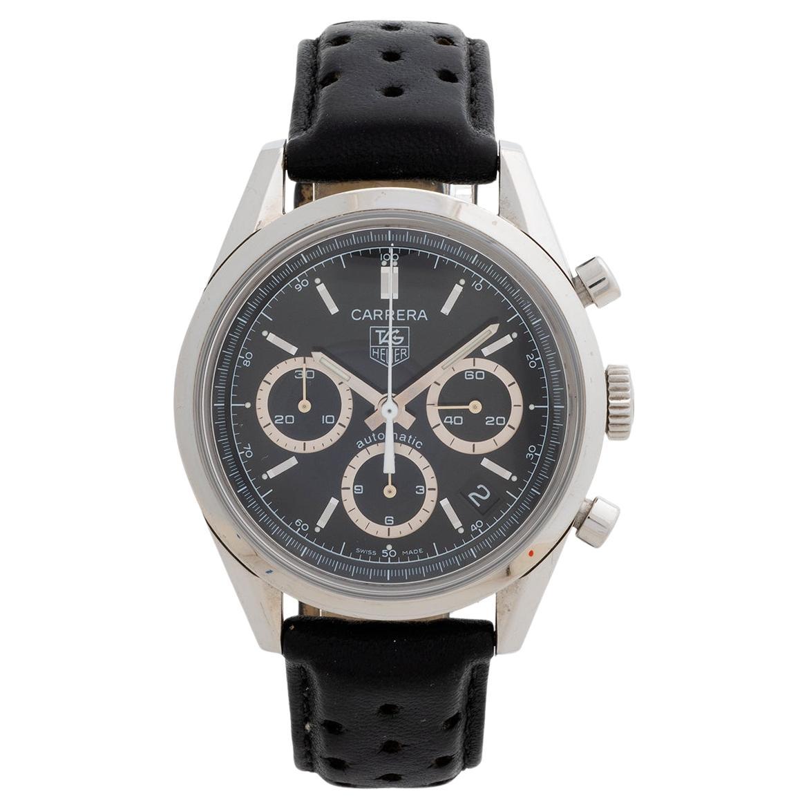 Tag Heuer Carrera Ref CV2113, 39mm Case, Stainless Steel, 16 Cal Mvmt, 2008