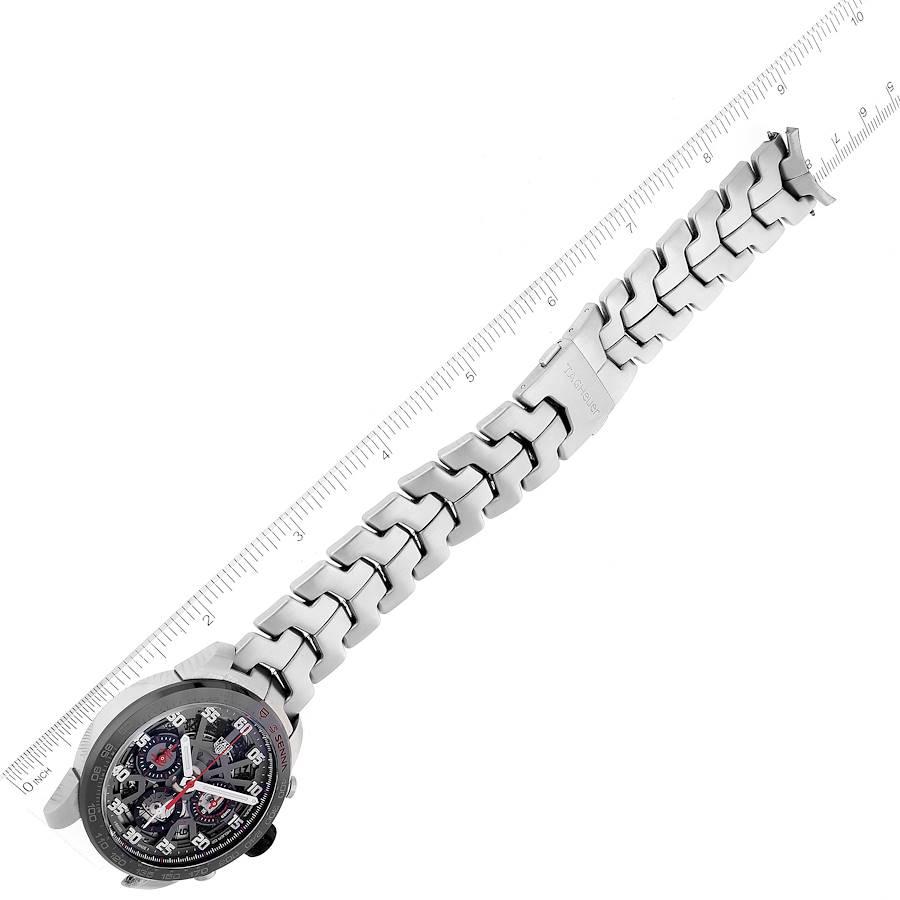 Tag Heuer Carrera Senna Special Edition Chronograph Watch CBG2013 Box Papers 3