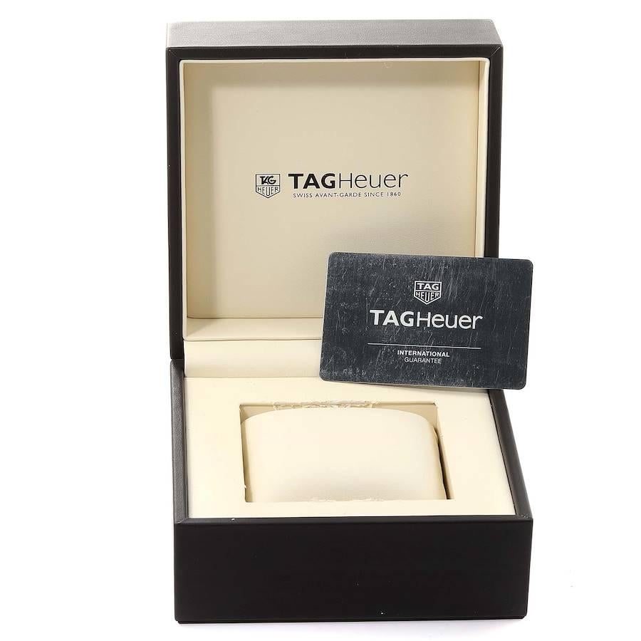 Tag Heuer Carrera Chronograph Stahl-Herrenuhr CAR2A1W Box Card mit Skelett Zifferblatt 7