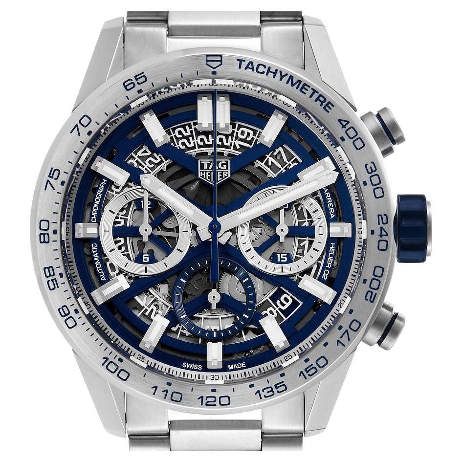 New Versace DV One Skeleton Limited Ceramic Chronograph Watch For Sale