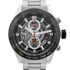 TAG Heuer Carrera Skeleton Steel Ceramic Automatic Men’s Watch CAR2A1W.BA0703